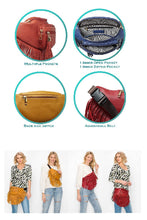 Load image into Gallery viewer, Fringe Tassel Fanny Pack