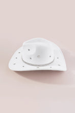 Load image into Gallery viewer, Silver Star Statement Rhinestone Cowboy Hat