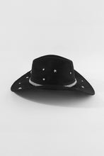 Load image into Gallery viewer, Silver Star Statement Rhinestone Cowboy Hat