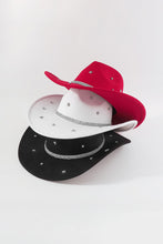 Load image into Gallery viewer, Silver Star Statement Rhinestone Cowboy Hat