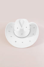 Load image into Gallery viewer, Silver Star Statement Rhinestone Cowboy Hat