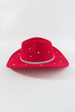 Load image into Gallery viewer, Silver Star Statement Rhinestone Cowboy Hat