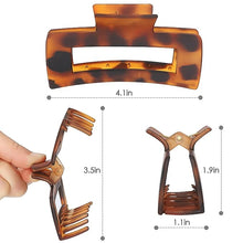 Load image into Gallery viewer, Non-Slip Rectangular Claw Clips