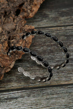 Load image into Gallery viewer, Gem Inlay Retro C-shape Earrings