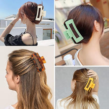 Load image into Gallery viewer, Non-Slip Rectangular Claw Clips