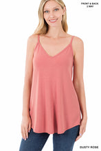 Load image into Gallery viewer, Front And Back Reversible Spaghetti Cami