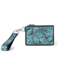 Load image into Gallery viewer, Pride of Prickly Pears Credit Card Holder In Turquois