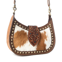 Load image into Gallery viewer, Santa Fe Handtooled Studded Bag