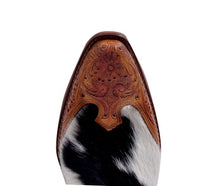 Load image into Gallery viewer, Silverado Hair-on Hide & Hand-tooled Boots