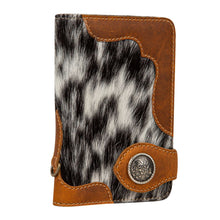 Load image into Gallery viewer, Palodan Hair-on Hide Compact Credit Card Holder