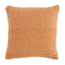 Load image into Gallery viewer, Hooked Pumpkin Throw Pillow