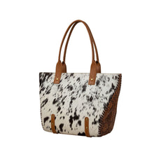 Load image into Gallery viewer, Holstein Bend Hairon Hand-Tooled Bag