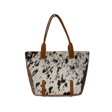 Load image into Gallery viewer, Holstein Bend Hairon Hand-Tooled Bag