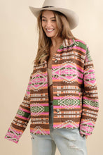 Load image into Gallery viewer, Aztec Jacquard Western Jacket
