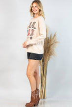 Load image into Gallery viewer, KACY WESTERN BOOOTS GRAPHIC SWEATSHIRT
