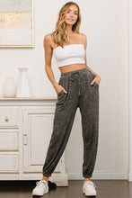 Load image into Gallery viewer, Stone Washed Ribbed Joggers
