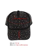 Load image into Gallery viewer, Rhinestone Baseball Cap
