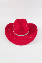 Load image into Gallery viewer, Silver Star Statement Rhinestone Cowboy Hat
