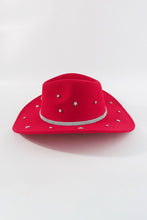 Load image into Gallery viewer, Silver Star Statement Rhinestone Cowboy Hat
