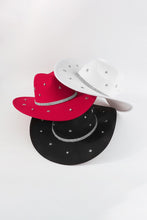 Load image into Gallery viewer, Silver Star Statement Rhinestone Cowboy Hat
