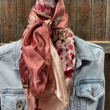 Load image into Gallery viewer, Raspberry Pink Floral Wild Rag
