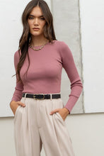 Load image into Gallery viewer, Jax Rib Knit Crewneck Pullover
