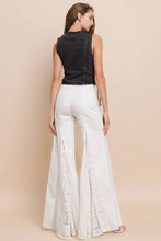 Load image into Gallery viewer, BOHO DENIM VEST TOP WITH LACE UP SIDES
