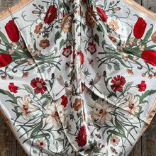 Load image into Gallery viewer, Peach and Cream Tulips Wild Rag/Scarf
