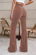 Load image into Gallery viewer, High Waist Flare Corduroy Pants

