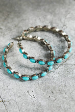 Load image into Gallery viewer, Gem Inlay Retro C-shape Earrings
