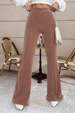 Load image into Gallery viewer, High Waist Flare Corduroy Pants
