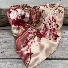 Load image into Gallery viewer, Raspberry Pink Floral Wild Rag
