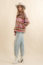 Load image into Gallery viewer, Aztec Jacquard Western Jacket
