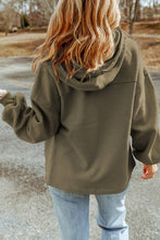 Load image into Gallery viewer, Paris Olive Zip Up
