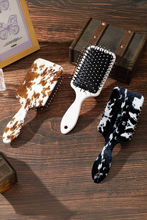 Load image into Gallery viewer, Cow Print Long Handle Air Cushion Comb

