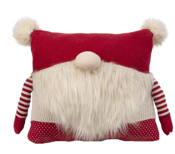 Gnome Christmas Throw Pillow