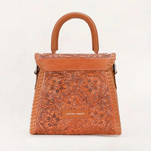 Load image into Gallery viewer, Loyal West Leon Mini Handle Purse - Brown

