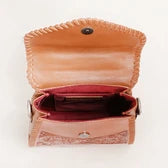 Load image into Gallery viewer, Loyal West Leon Mini Handle Purse - Brown
