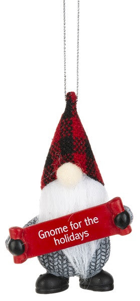 Gnome Ornament - Gnome For the Holidays