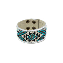 Load image into Gallery viewer, Halina River Leather Cuff Bracelet
