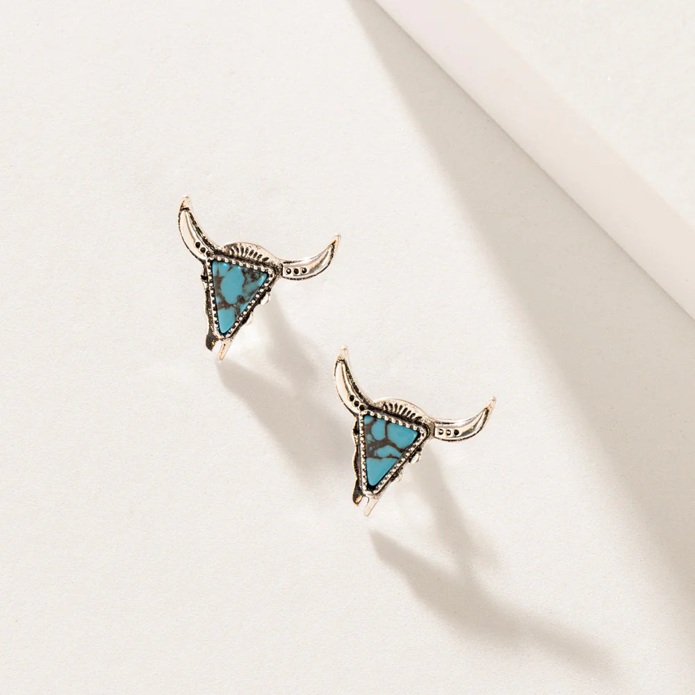Sky Herd Earrings In Blue