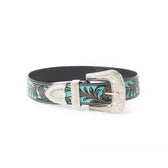 Load image into Gallery viewer, Swinging Door Kid's Belt In Blue
