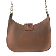 Load image into Gallery viewer, Santa Fe Handtooled Studded Bag
