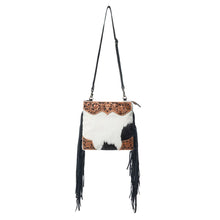 Load image into Gallery viewer, Tumbleweed Trail Fringed Hand-Tooled Bag
