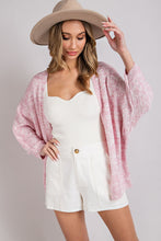 Load image into Gallery viewer, Bethany Bubble Gum Knit Cardigan
