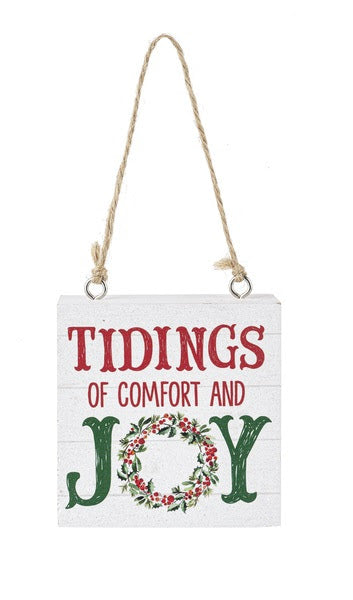 Ornament - Tidings of comfort and joy