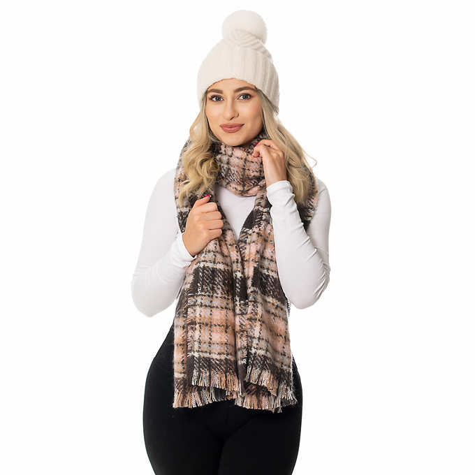 Hat and Scarf Cozy Set