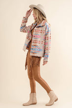 Load image into Gallery viewer, Aztec Jacquard Western Jacket
