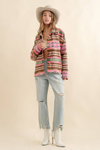 Load image into Gallery viewer, Aztec Jacquard Western Jacket
