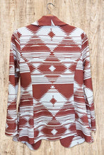 Load image into Gallery viewer, CARLY AZTEC PRINT BLAZER WITH POCKET
